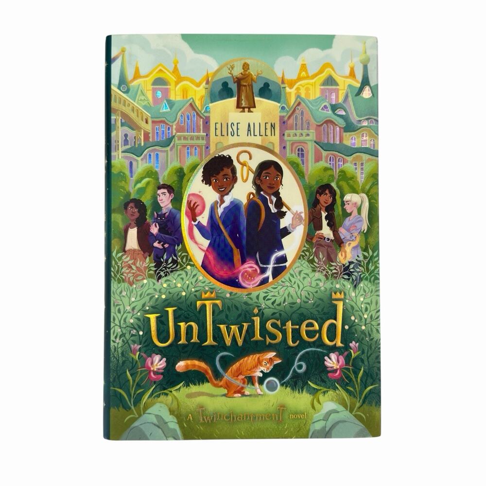 Untwisted A Twichanpment Novel by Elise Allen Book 2 Hardcover First Edition NEW